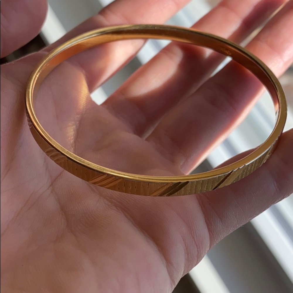 Vintage Gold Monet bangle jewelry